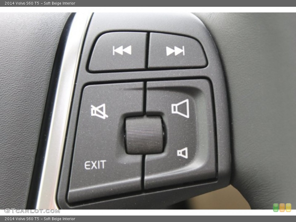 Soft Beige Interior Controls for the 2014 Volvo S60 T5 #83817736