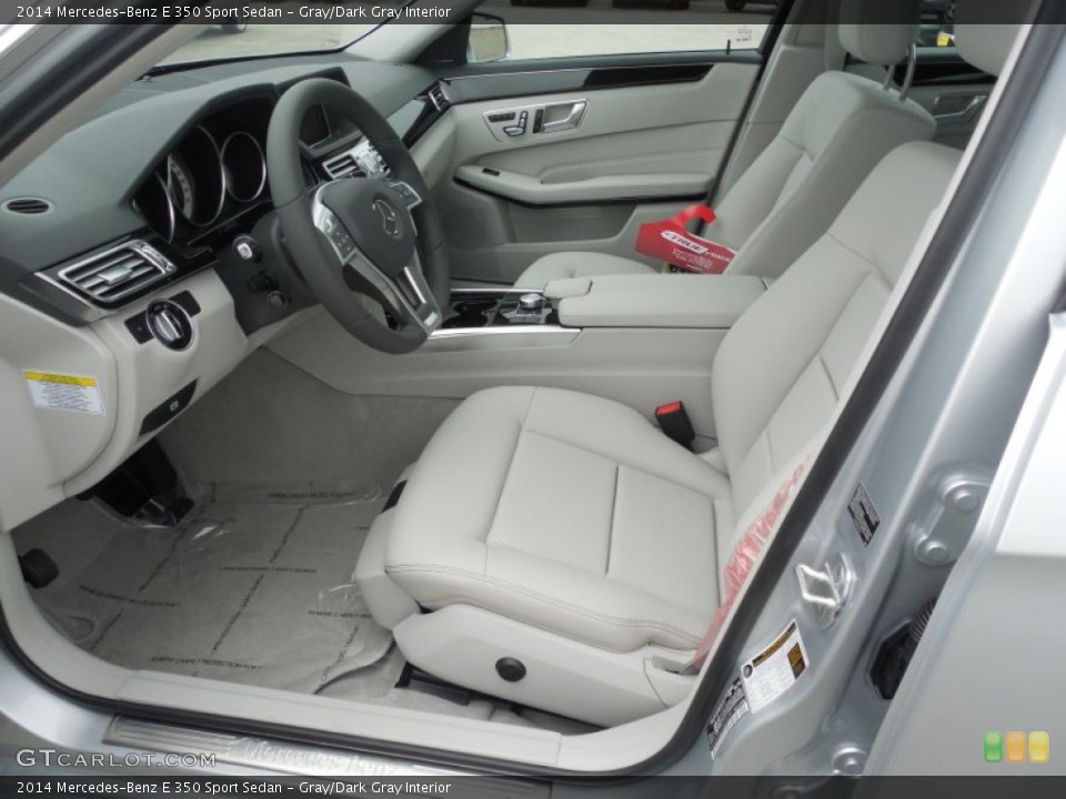 Gray/Dark Gray Interior Photo for the 2014 Mercedes-Benz E 350 Sport Sedan #83818105