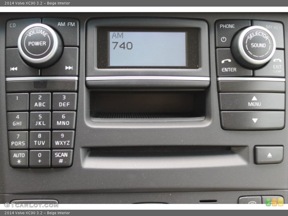 Beige Interior Controls for the 2014 Volvo XC90 3.2 #83818213
