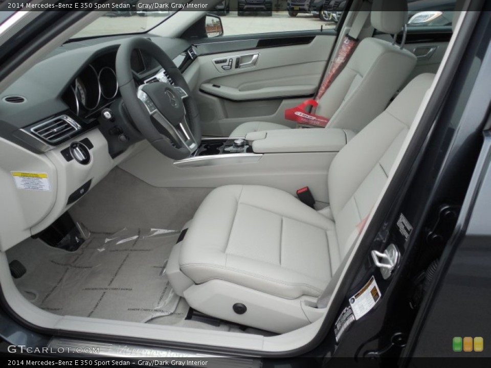 Gray/Dark Gray Interior Photo for the 2014 Mercedes-Benz E 350 Sport Sedan #83818381