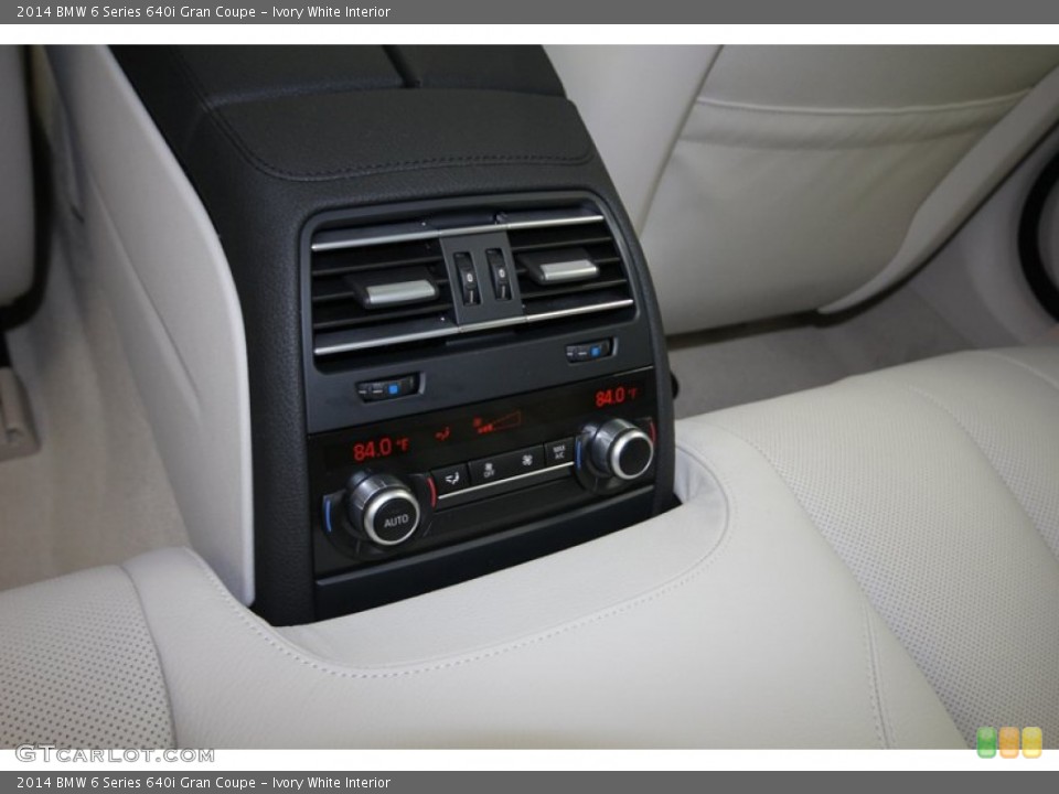 Ivory White Interior Controls for the 2014 BMW 6 Series 640i Gran Coupe #83818579