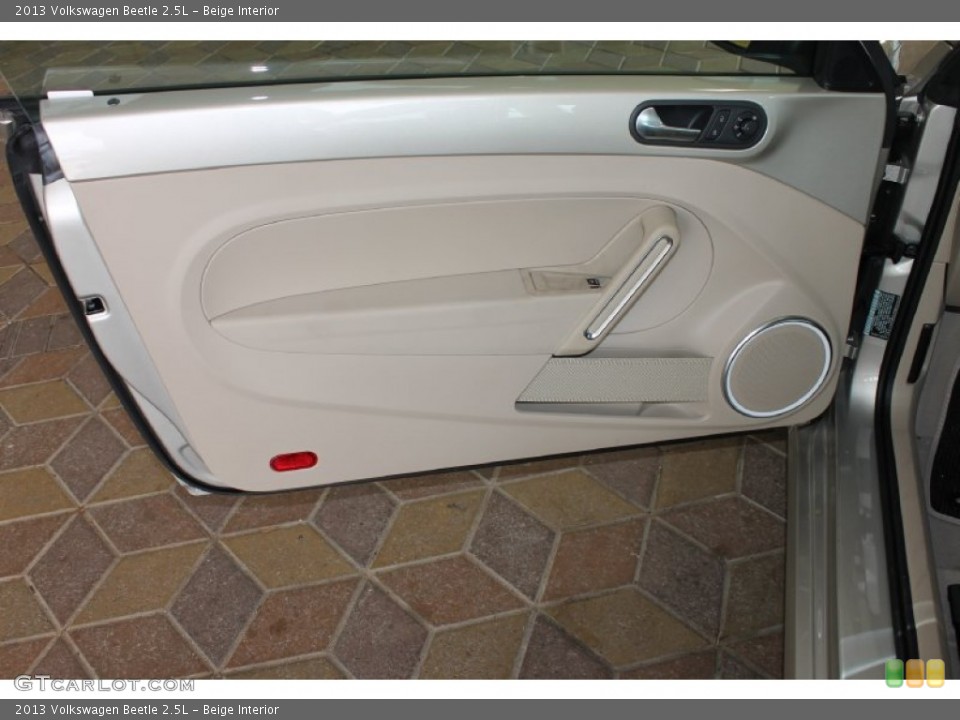 Beige Interior Door Panel for the 2013 Volkswagen Beetle 2.5L #83819995