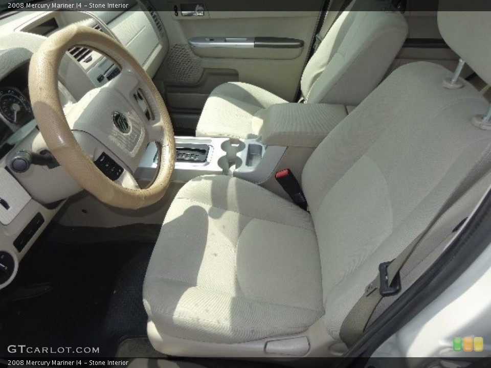 Stone Interior Front Seat for the 2008 Mercury Mariner I4 #83824648