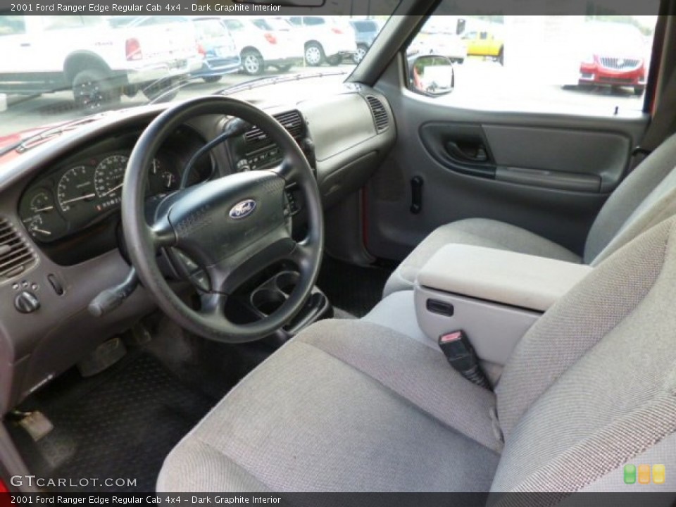 Dark Graphite Interior Prime Interior for the 2001 Ford Ranger Edge Regular Cab 4x4 #83825593