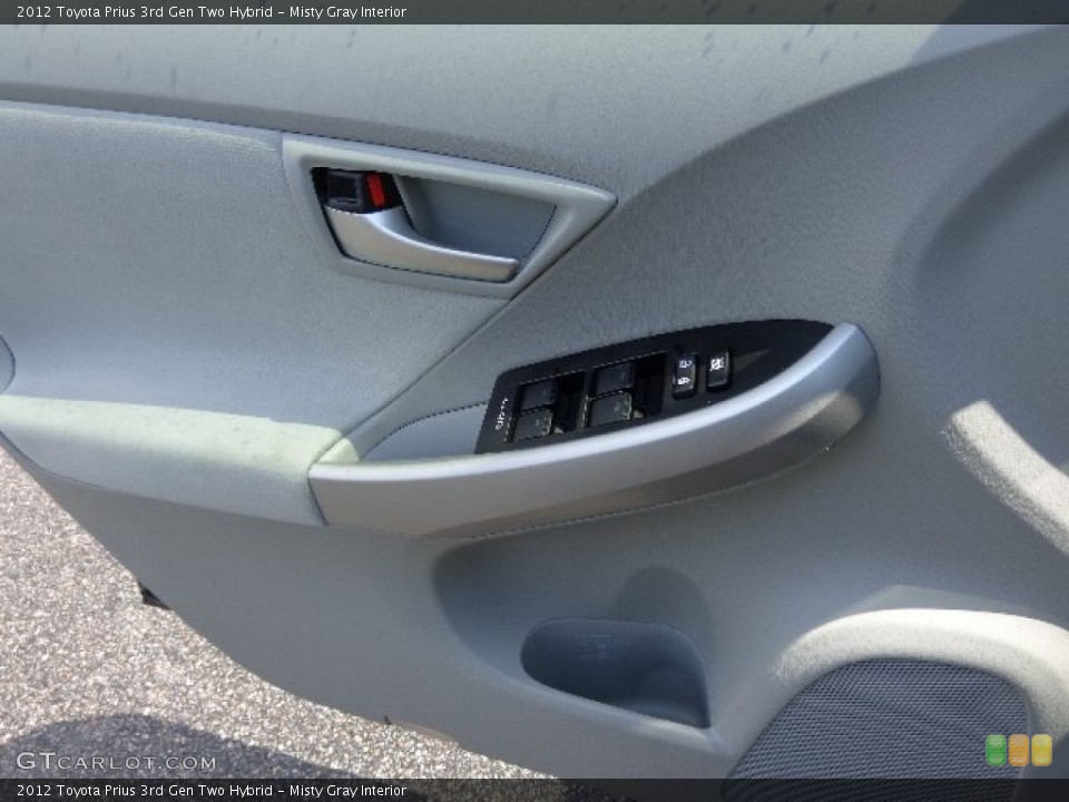 Misty Gray Interior Door Panel for the 2012 Toyota Prius 3rd Gen Two Hybrid #83827372