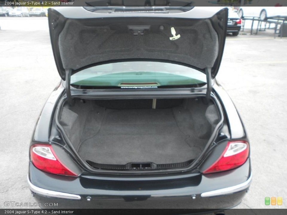 Sand Interior Trunk for the 2004 Jaguar S-Type 4.2 #83827425