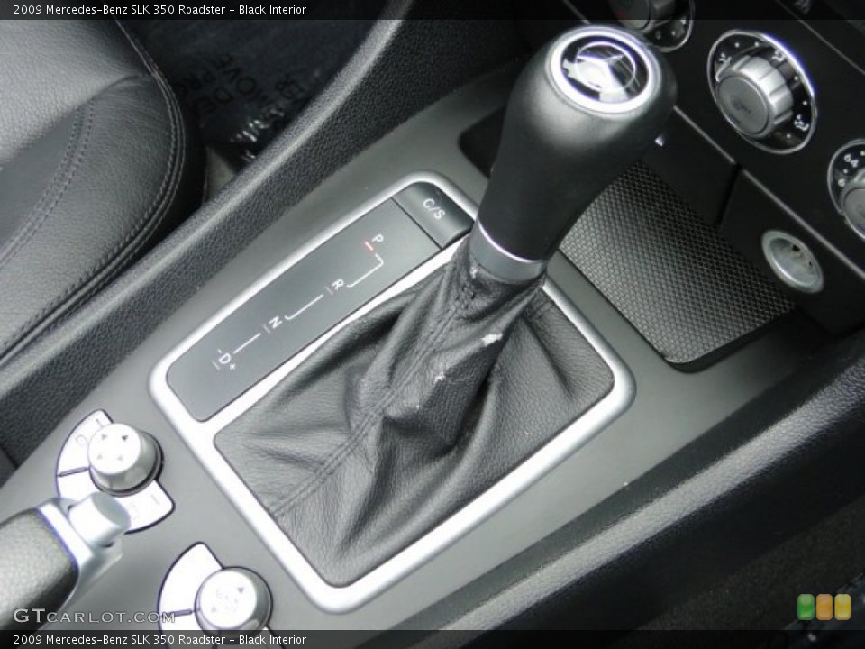 Black Interior Transmission for the 2009 Mercedes-Benz SLK 350 Roadster #83828343