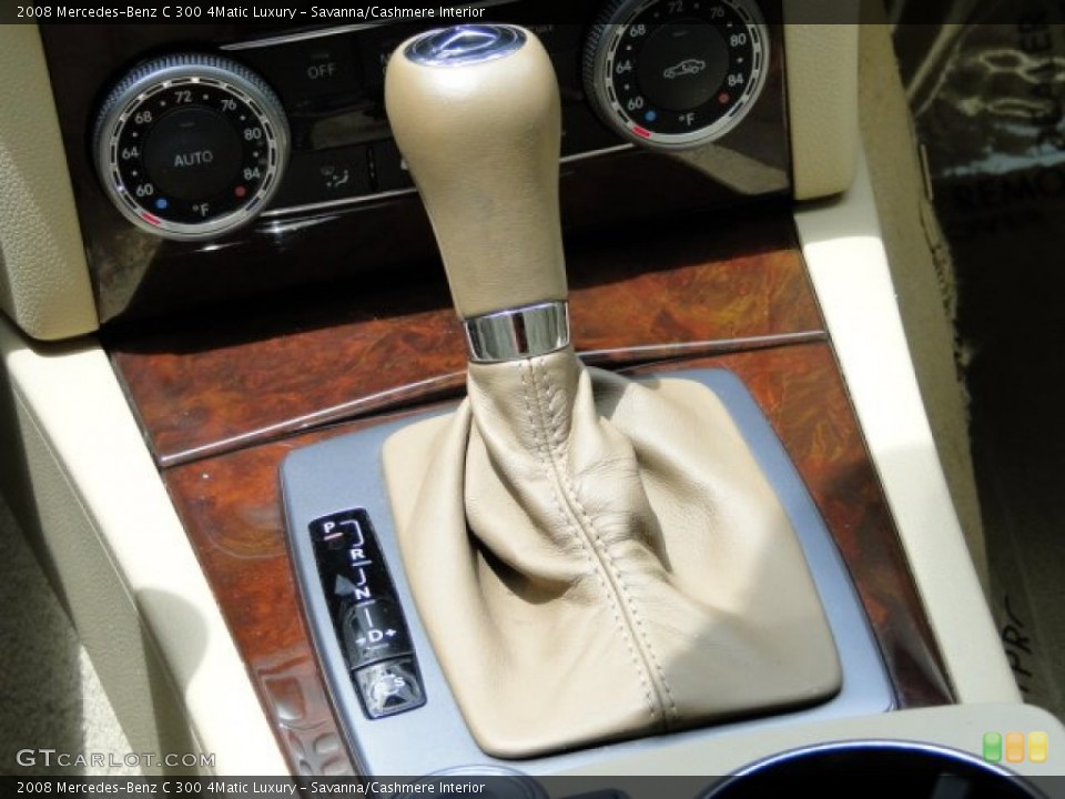 Savanna/Cashmere Interior Transmission for the 2008 Mercedes-Benz C 300 4Matic Luxury #83829046