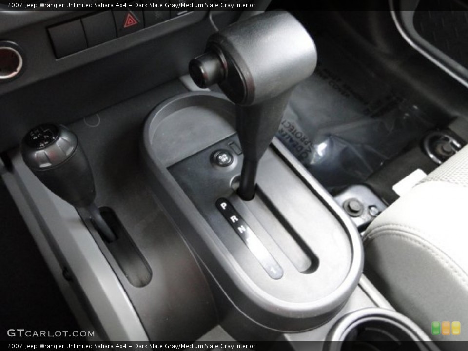 Dark Slate Gray/Medium Slate Gray Interior Transmission for the 2007 Jeep Wrangler Unlimited Sahara 4x4 #83829826