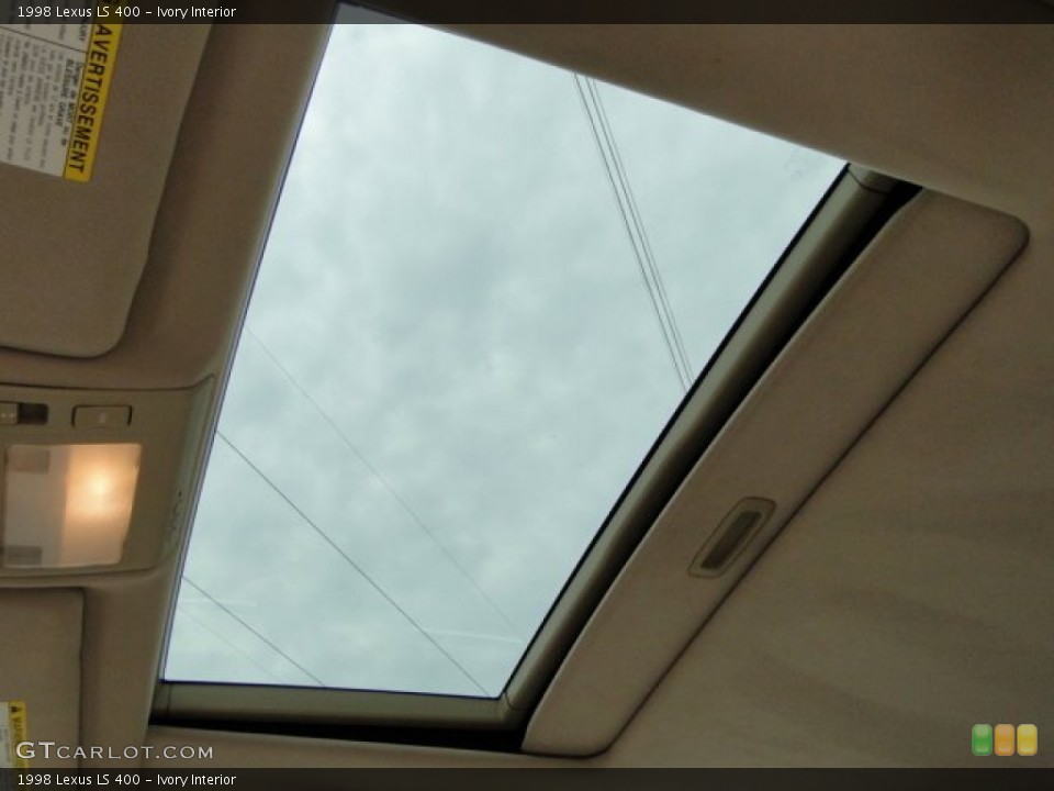 Ivory Interior Sunroof for the 1998 Lexus LS 400 #83830096
