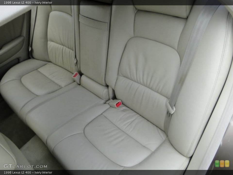 Ivory Interior Rear Seat for the 1998 Lexus LS 400 #83830129