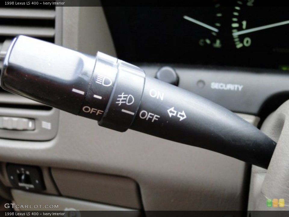 Ivory Interior Controls for the 1998 Lexus LS 400 #83830225