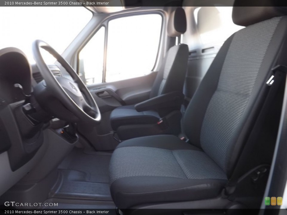 Black Interior Photo for the 2010 Mercedes-Benz Sprinter 3500 Chassis #83837892