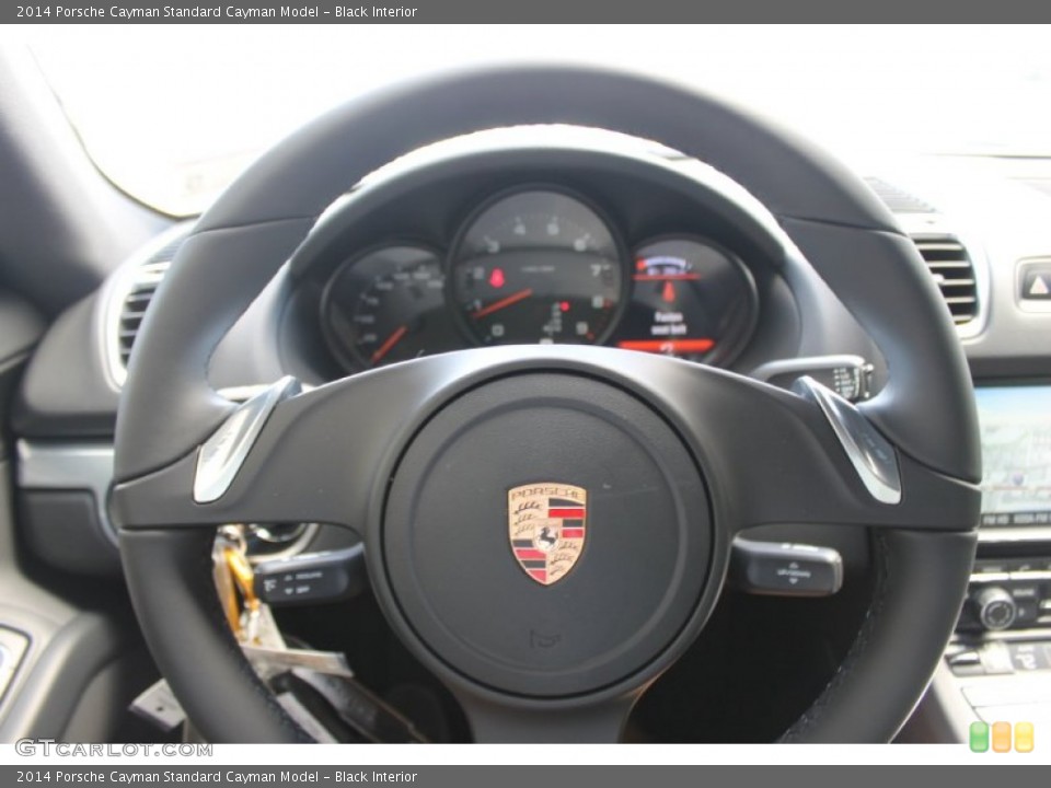 Black Interior Steering Wheel for the 2014 Porsche Cayman  #83848791