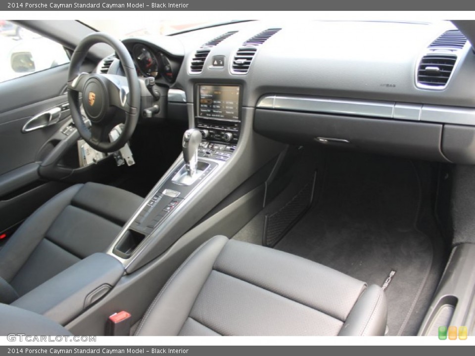 Black Interior Dashboard for the 2014 Porsche Cayman  #83848929