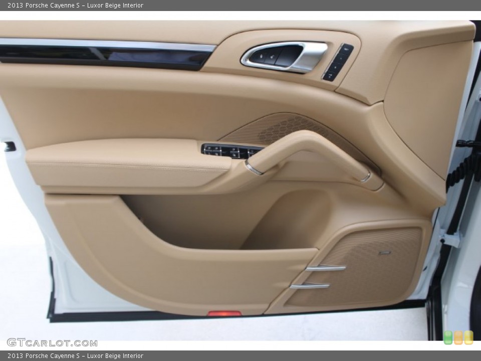 Luxor Beige Interior Door Panel for the 2013 Porsche Cayenne S #83849325