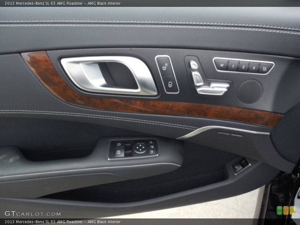 AMG Black Interior Controls for the 2013 Mercedes-Benz SL 63 AMG Roadster #83849658