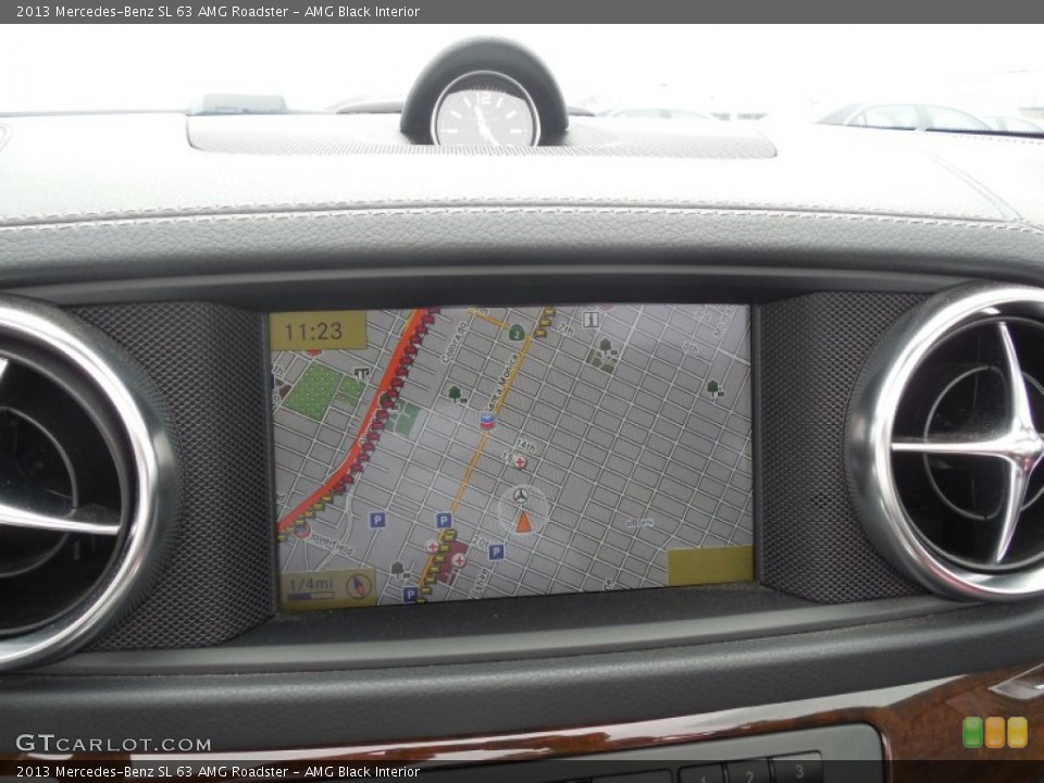 AMG Black Interior Navigation for the 2013 Mercedes-Benz SL 63 AMG Roadster #83849760