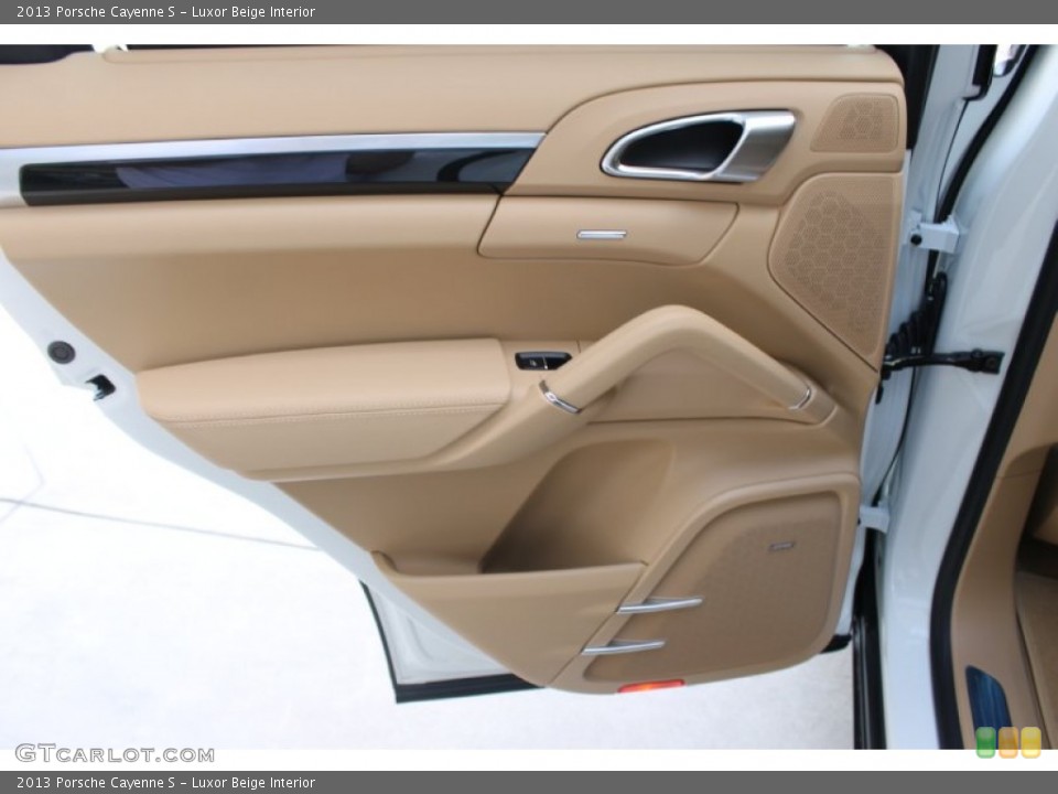 Luxor Beige Interior Door Panel for the 2013 Porsche Cayenne S #83849802