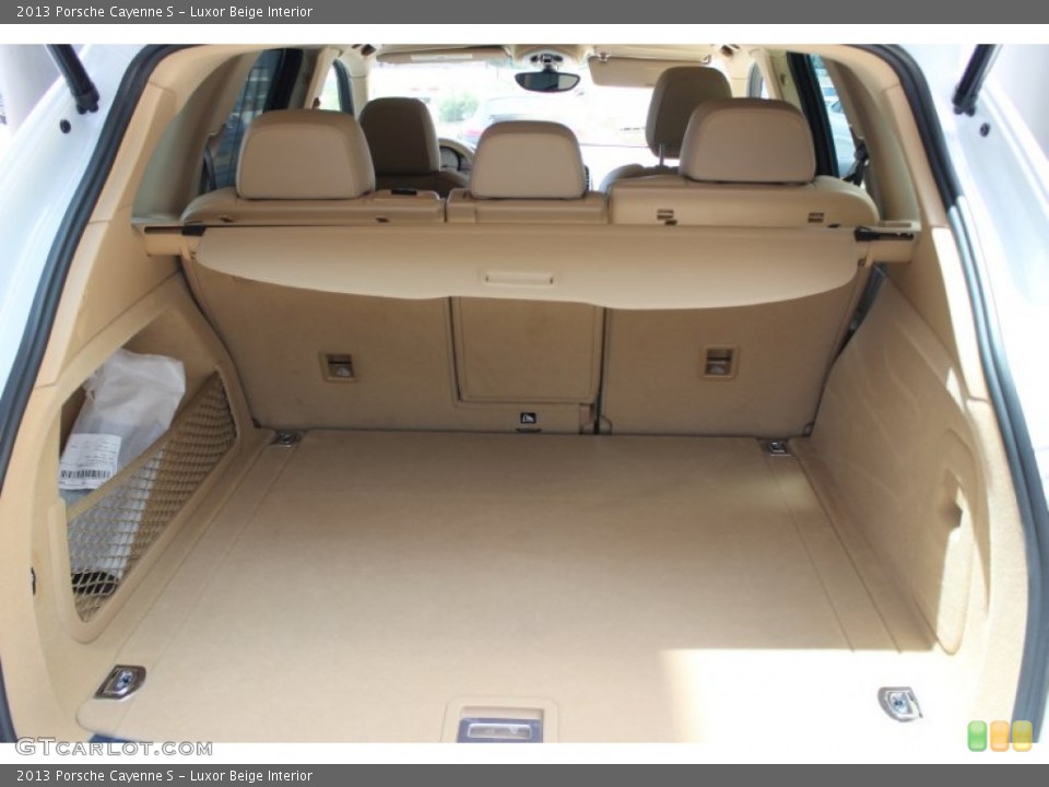 Luxor Beige Interior Trunk for the 2013 Porsche Cayenne S #83849928