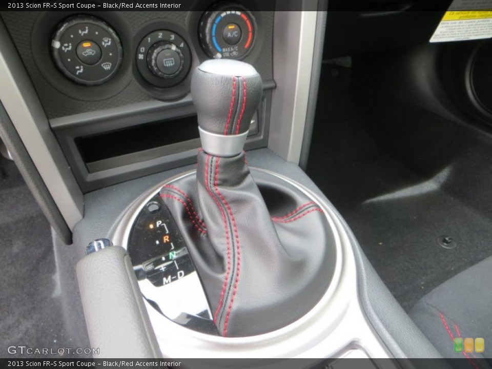 Black/Red Accents Interior Transmission for the 2013 Scion FR-S Sport Coupe #83850063