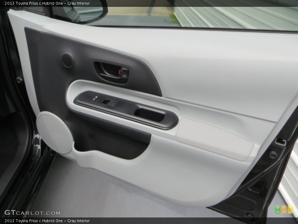 Gray Interior Door Panel for the 2013 Toyota Prius c Hybrid One #83850537
