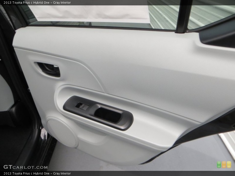 Gray Interior Door Panel for the 2013 Toyota Prius c Hybrid One #83850606