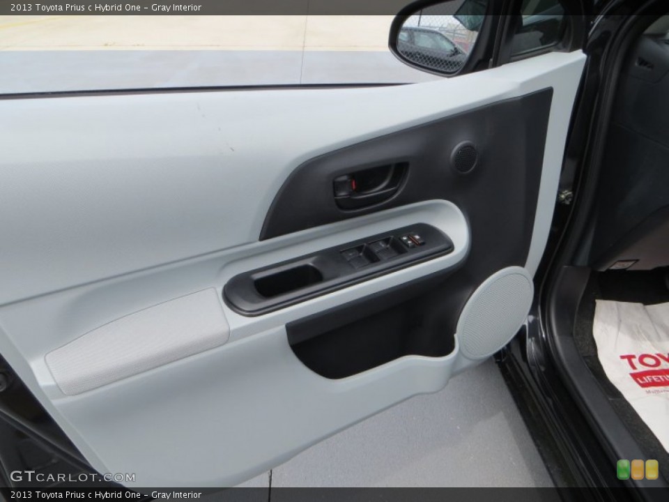 Gray Interior Door Panel for the 2013 Toyota Prius c Hybrid One #83850678