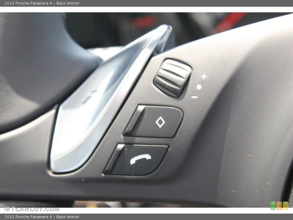 Black Interior Controls for the 2013 Porsche Panamera 4 #83852471