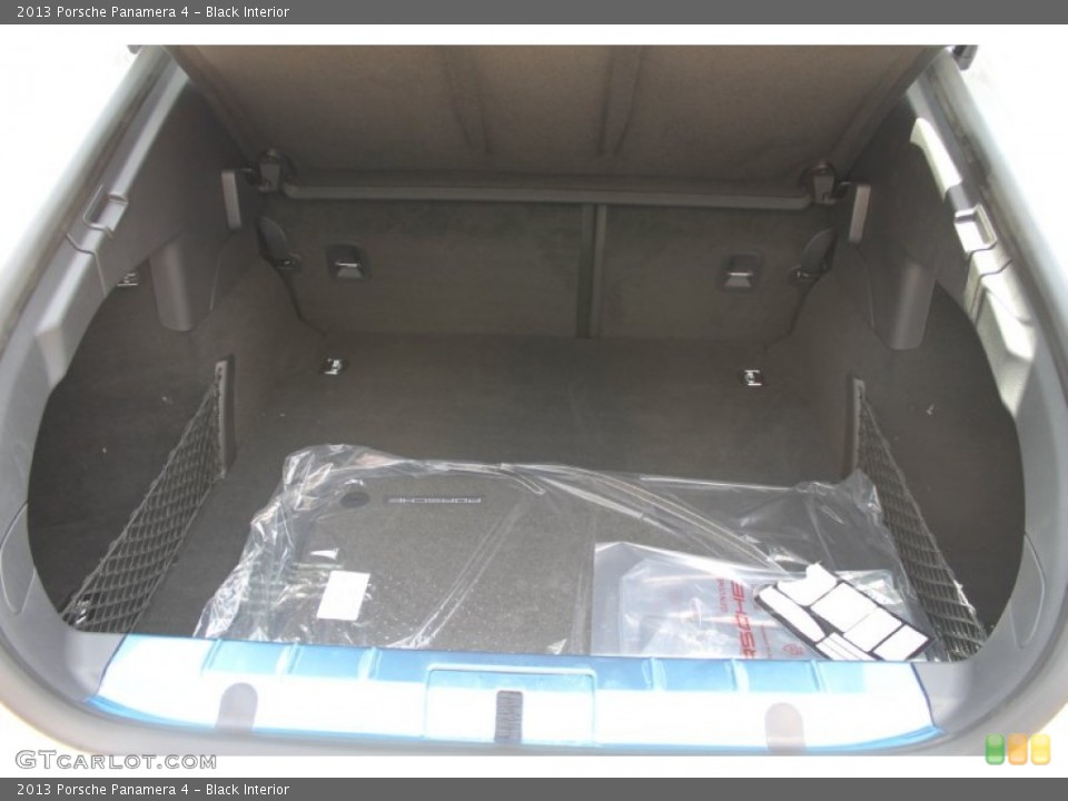 Black Interior Trunk for the 2013 Porsche Panamera 4 #83852619