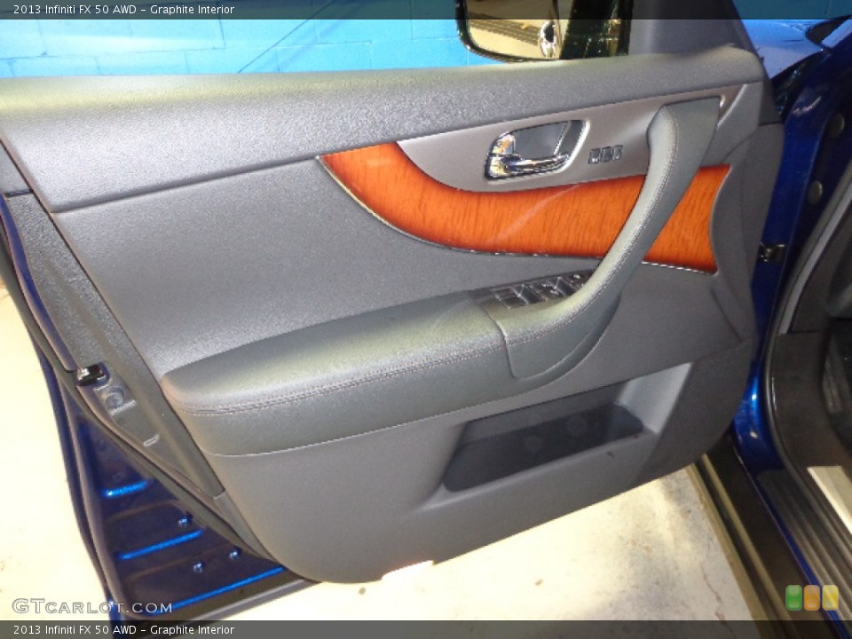 Graphite Interior Door Panel for the 2013 Infiniti FX 50 AWD #83861415