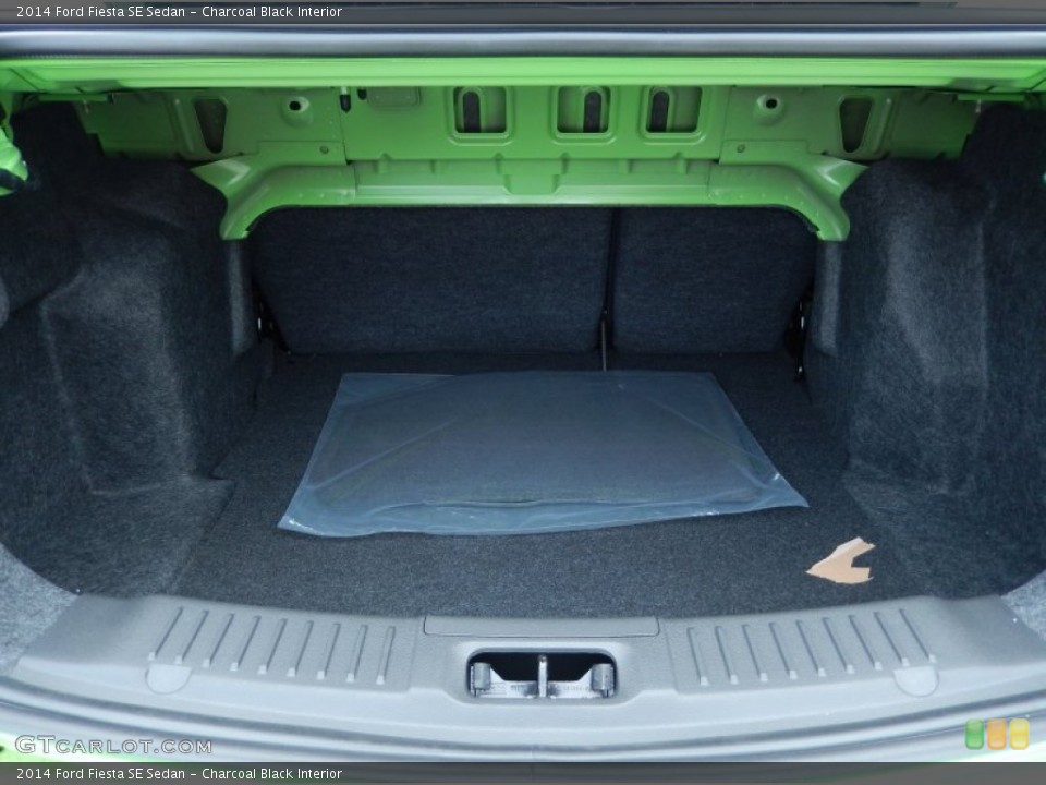 Charcoal Black Interior Trunk for the 2014 Ford Fiesta SE Sedan #83861658