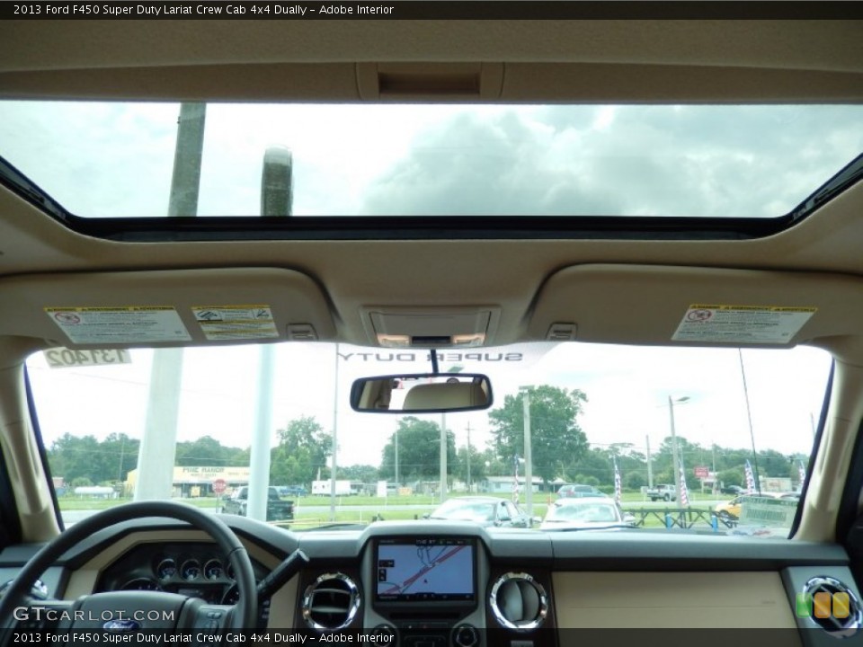 Adobe Interior Sunroof for the 2013 Ford F450 Super Duty Lariat Crew Cab 4x4 Dually #83862048