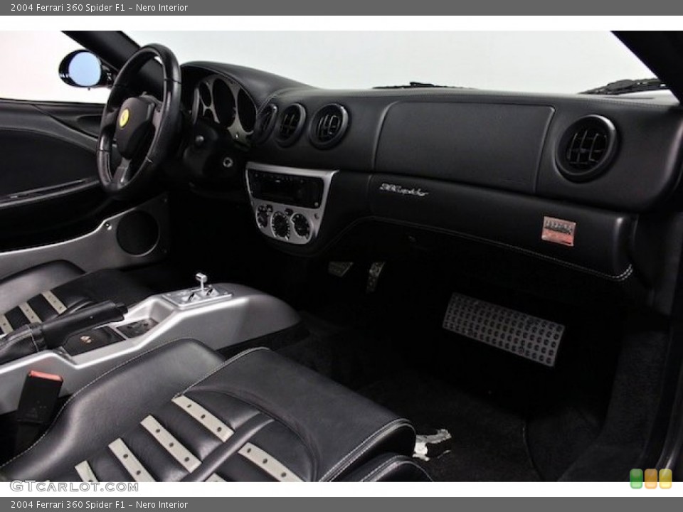 Nero Interior Dashboard for the 2004 Ferrari 360 Spider F1 #83862390