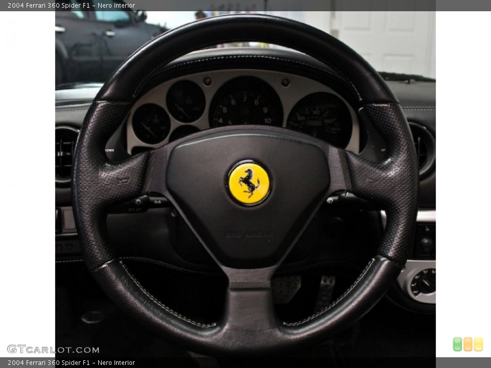 Nero Interior Steering Wheel for the 2004 Ferrari 360 Spider F1 #83862412