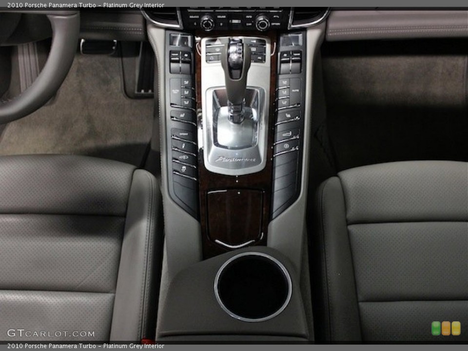 Platinum Grey Interior Controls for the 2010 Porsche Panamera Turbo #83863704