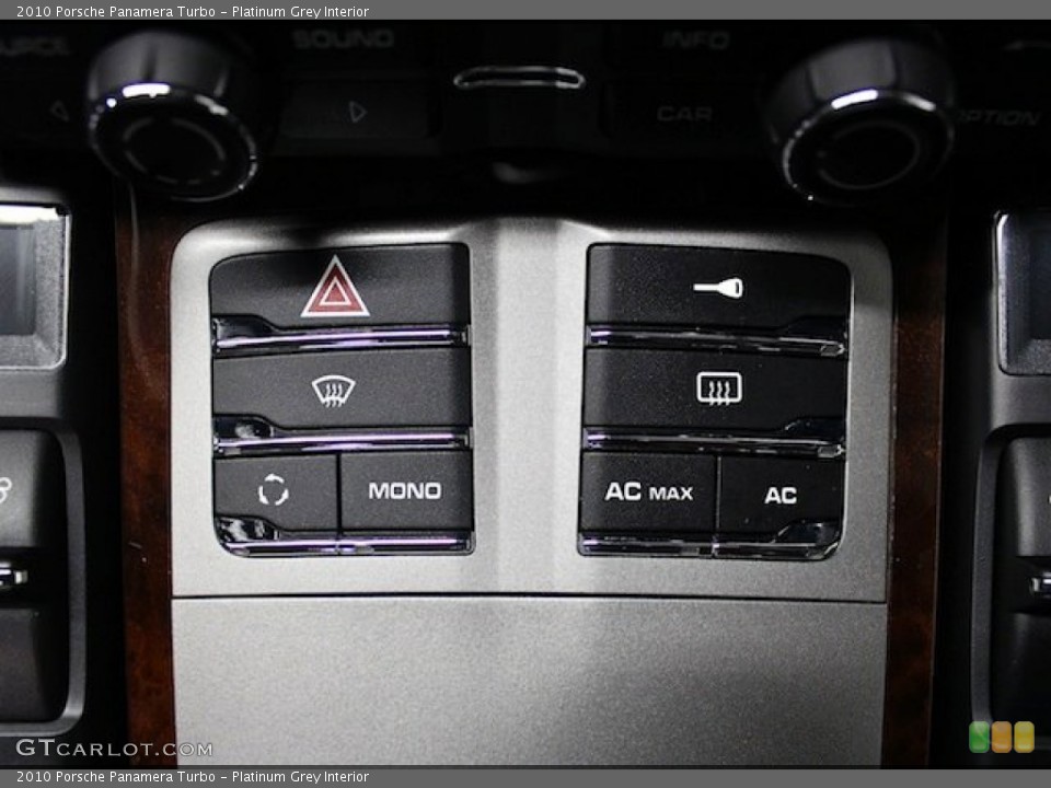 Platinum Grey Interior Controls for the 2010 Porsche Panamera Turbo #83863725