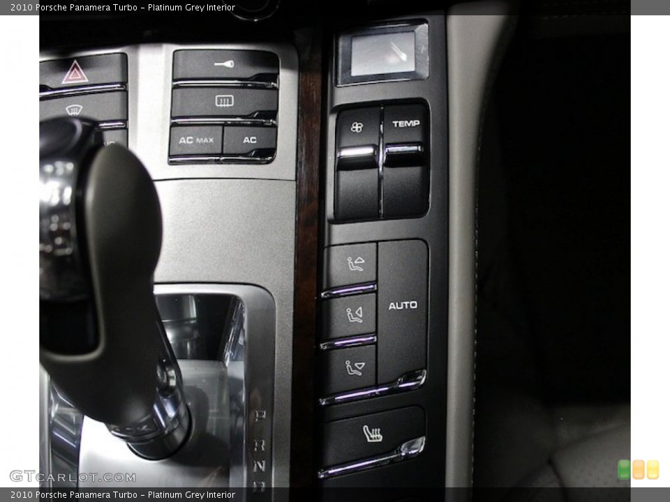 Platinum Grey Interior Controls for the 2010 Porsche Panamera Turbo #83863773