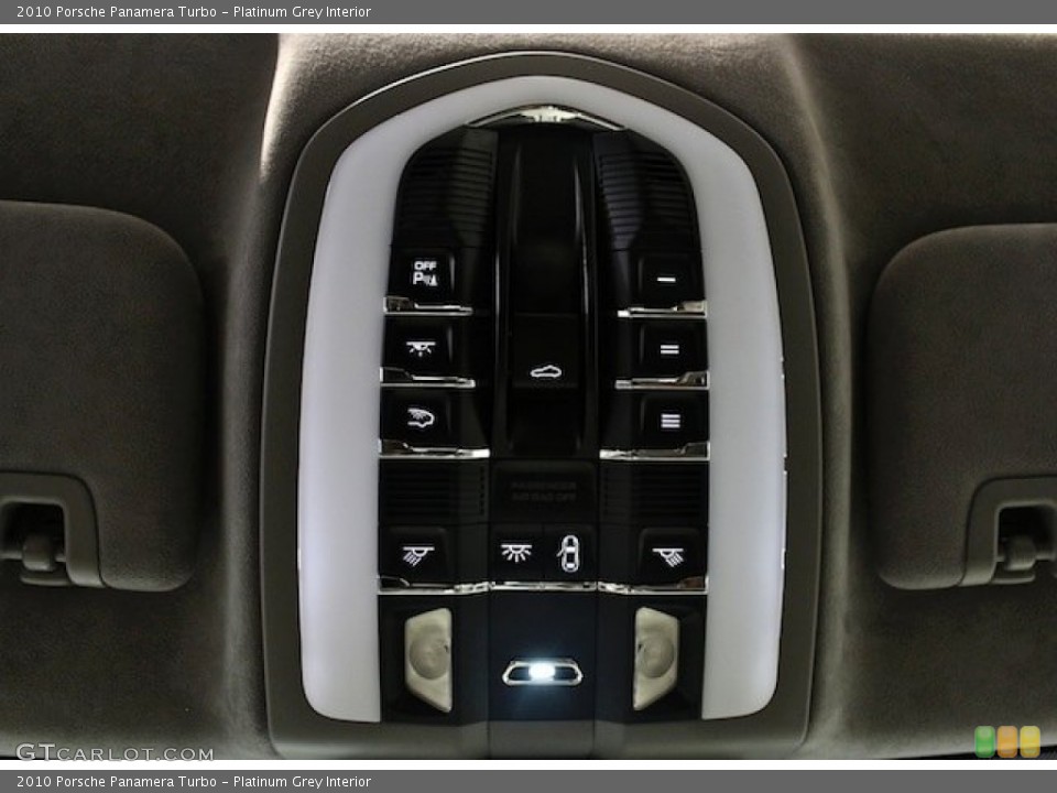 Platinum Grey Interior Controls for the 2010 Porsche Panamera Turbo #83863863