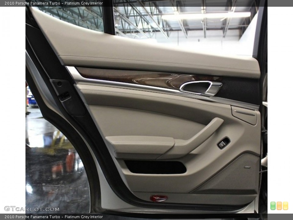 Platinum Grey Interior Door Panel for the 2010 Porsche Panamera Turbo #83863884