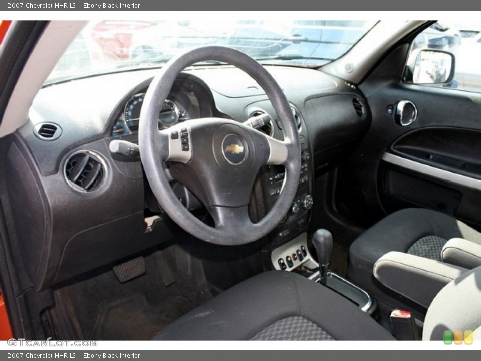 Ebony Black Interior Photo for the 2007 Chevrolet HHR LS #83864922