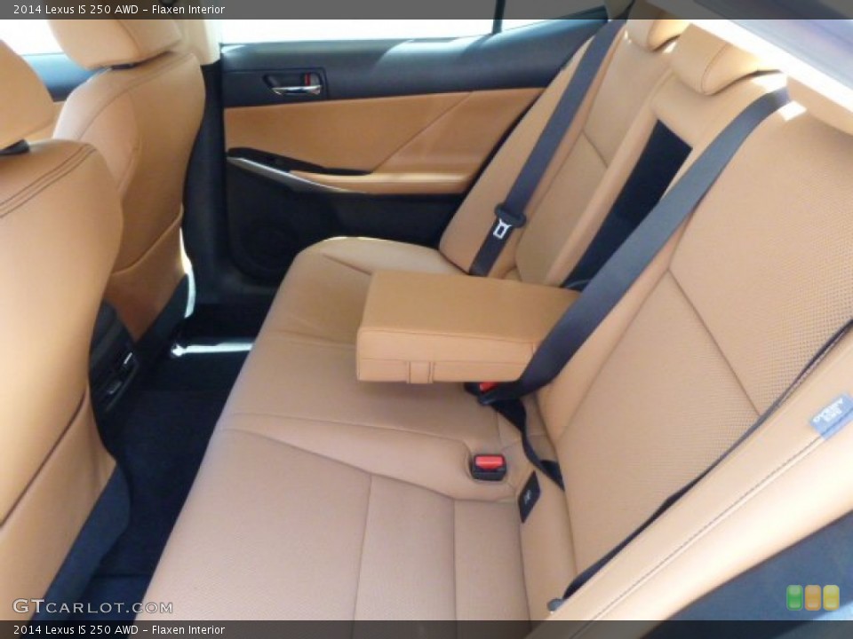Flaxen Interior Rear Seat for the 2014 Lexus IS 250 AWD #83869677