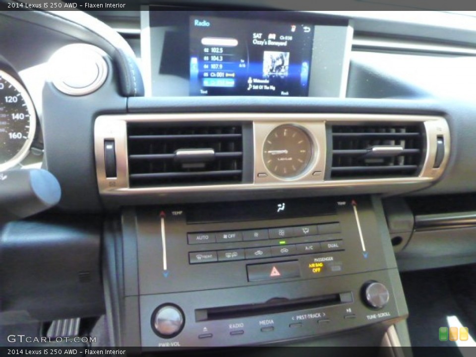 Flaxen Interior Controls for the 2014 Lexus IS 250 AWD #83869878