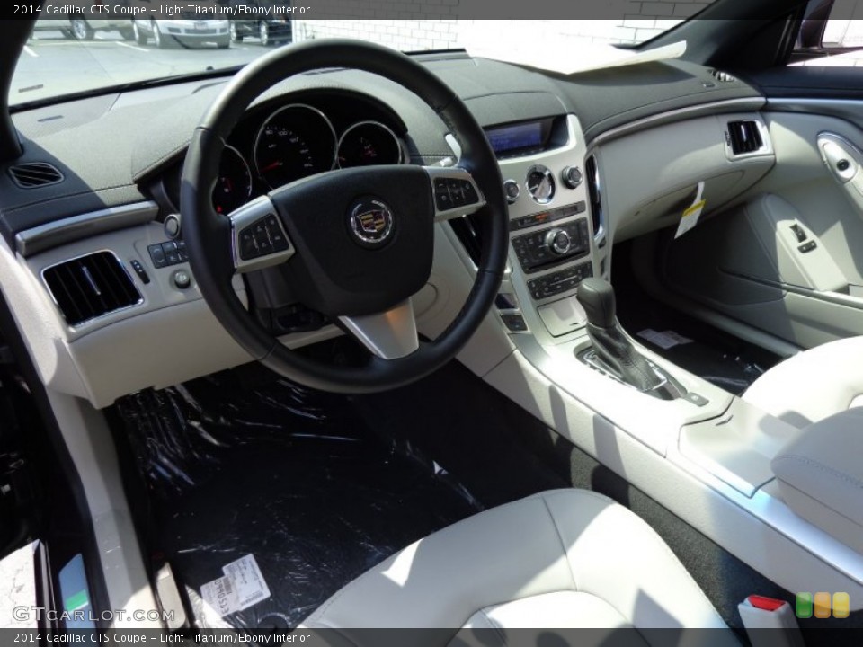 Light Titanium/Ebony Interior Prime Interior for the 2014 Cadillac CTS Coupe #83870187