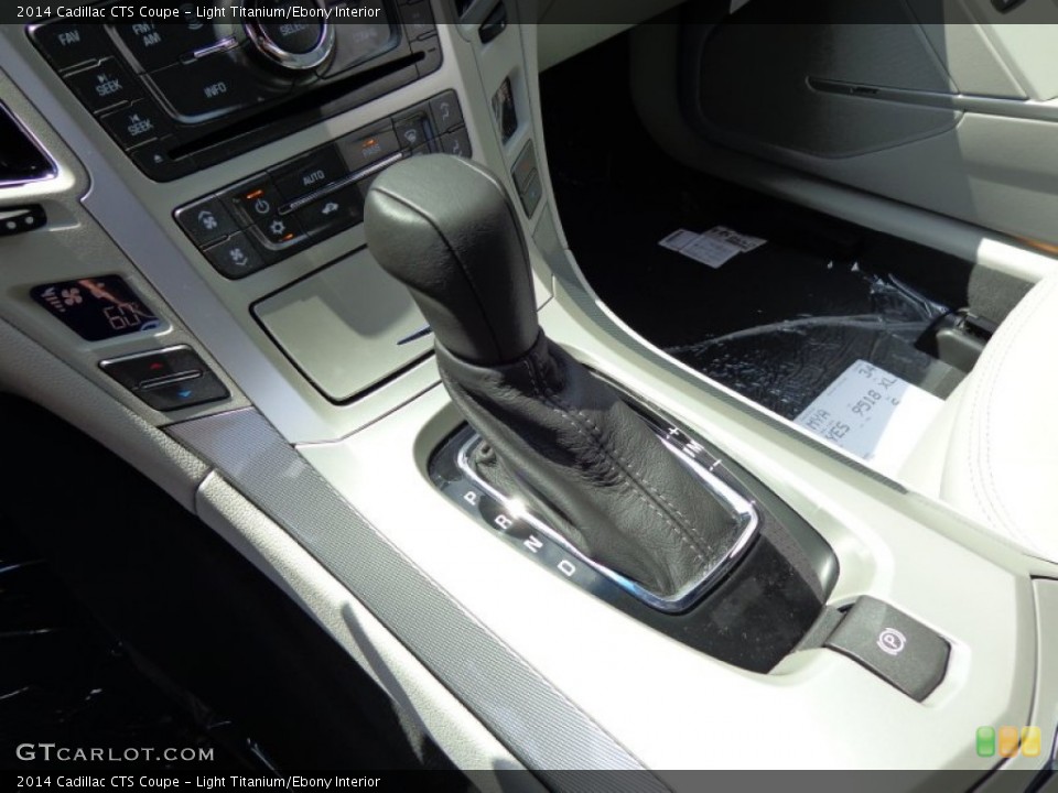 Light Titanium/Ebony Interior Transmission for the 2014 Cadillac CTS Coupe #83870340
