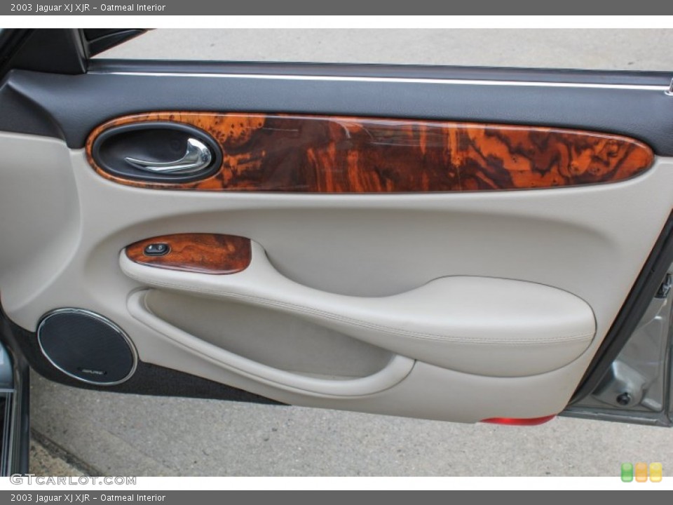 Oatmeal Interior Door Panel for the 2003 Jaguar XJ XJR #83871060