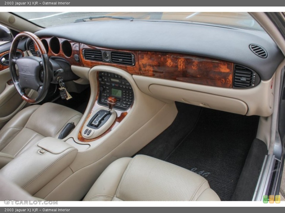 Oatmeal Interior Dashboard for the 2003 Jaguar XJ XJR #83871102