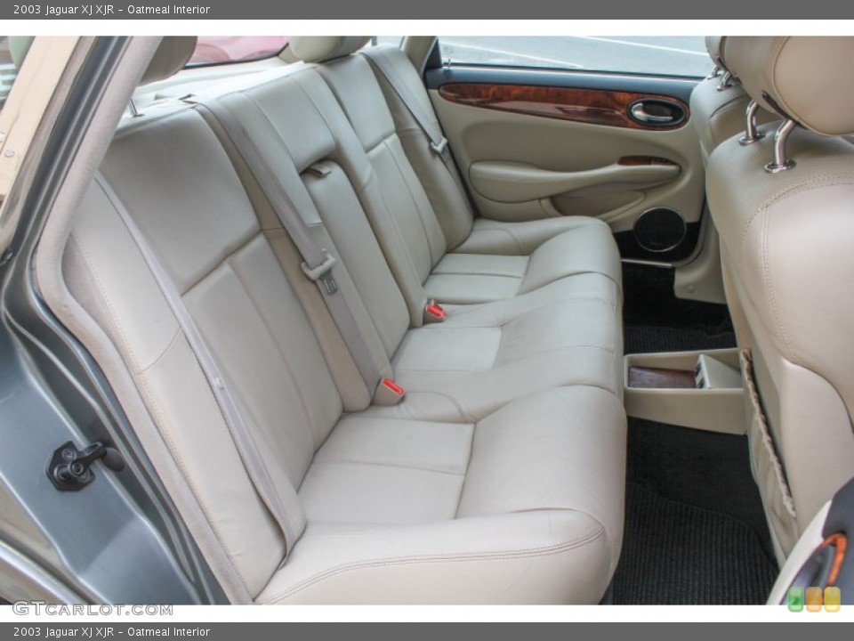 Oatmeal Interior Rear Seat for the 2003 Jaguar XJ XJR #83871144
