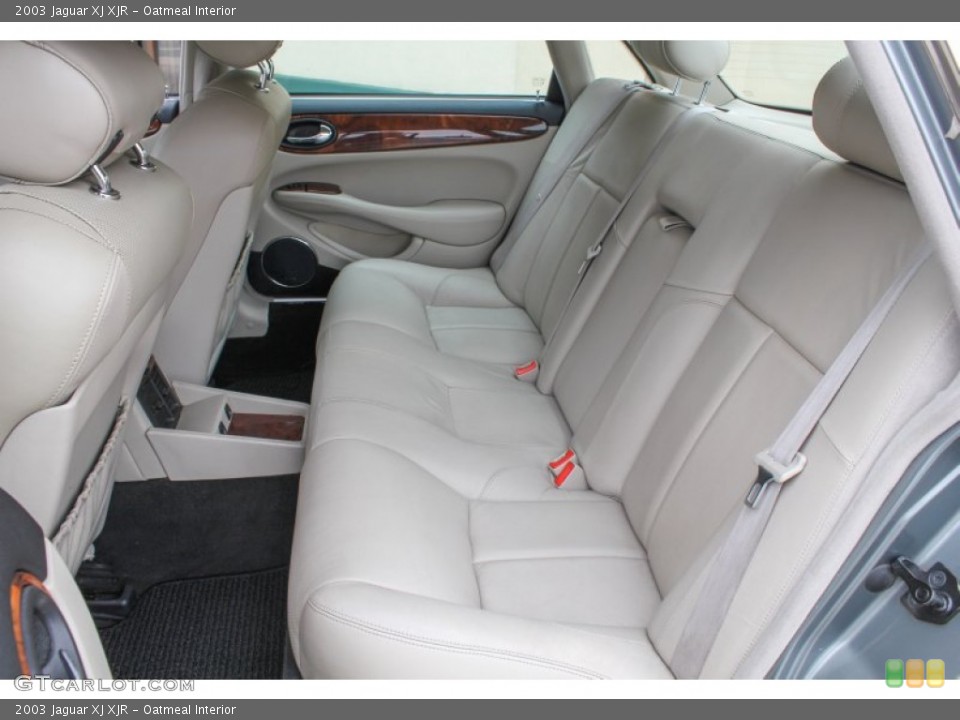 Oatmeal Interior Rear Seat for the 2003 Jaguar XJ XJR #83871237