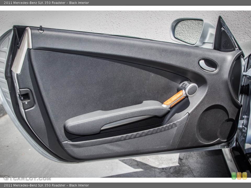 Black Interior Door Panel for the 2011 Mercedes-Benz SLK 350 Roadster #83875206